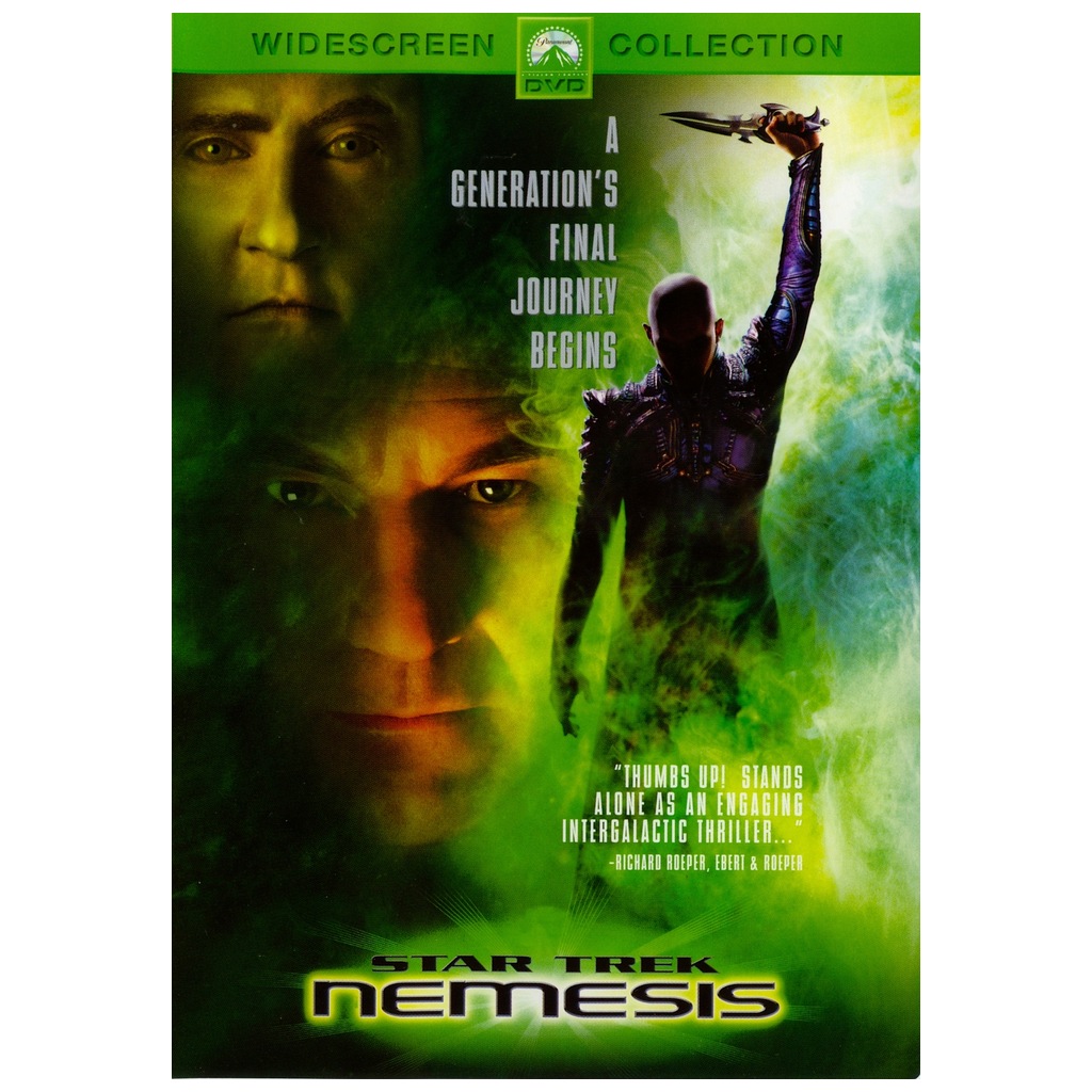 Star Trek: Nemesis DVD