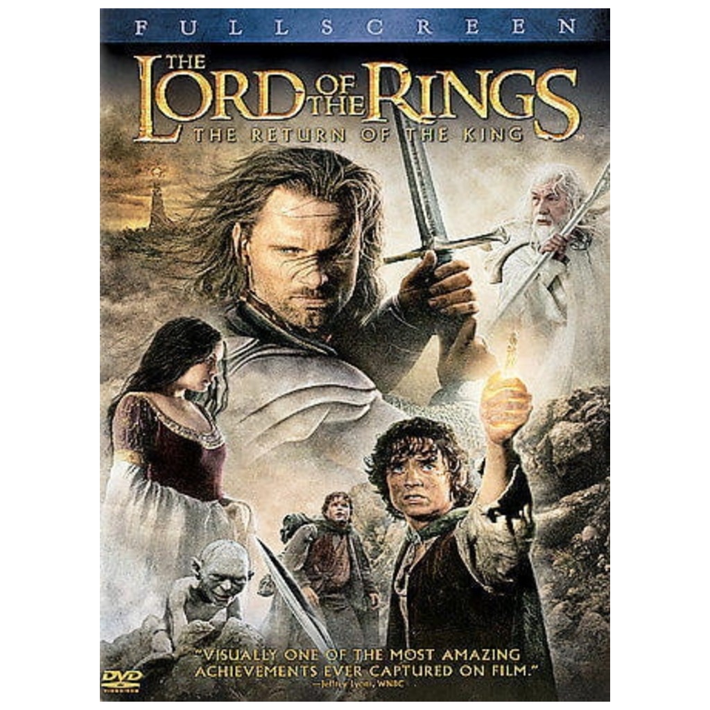 The Lord of the Rings: The Return of the King (Full Screen) DVD