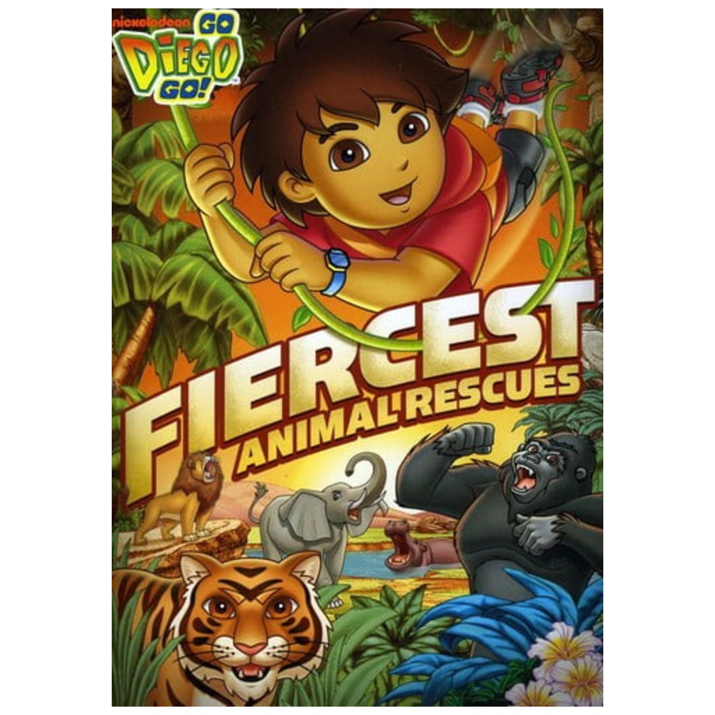 Go, Diego, Go!: Fiercest Animal Rescues! DVD