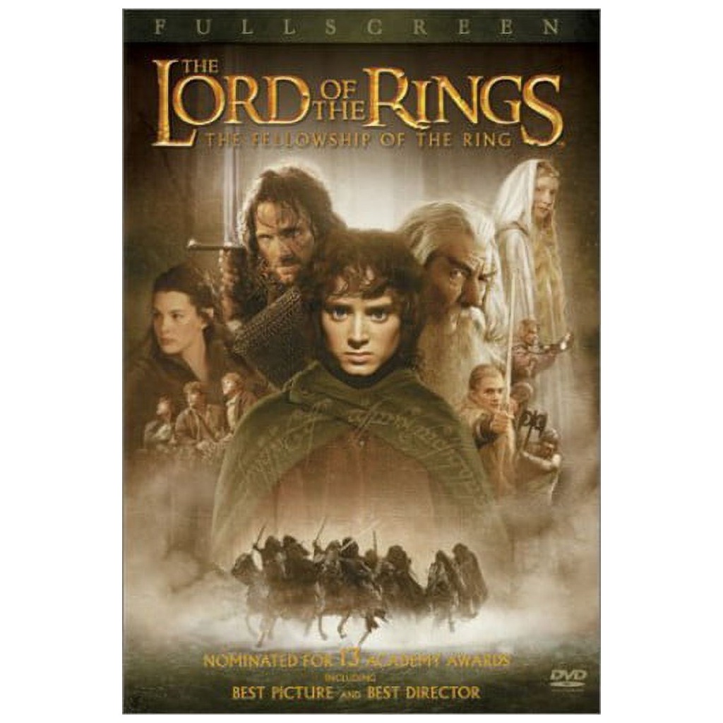 The Lord of the Rings: The Fellowship of the Ring (Full Screen) DVD