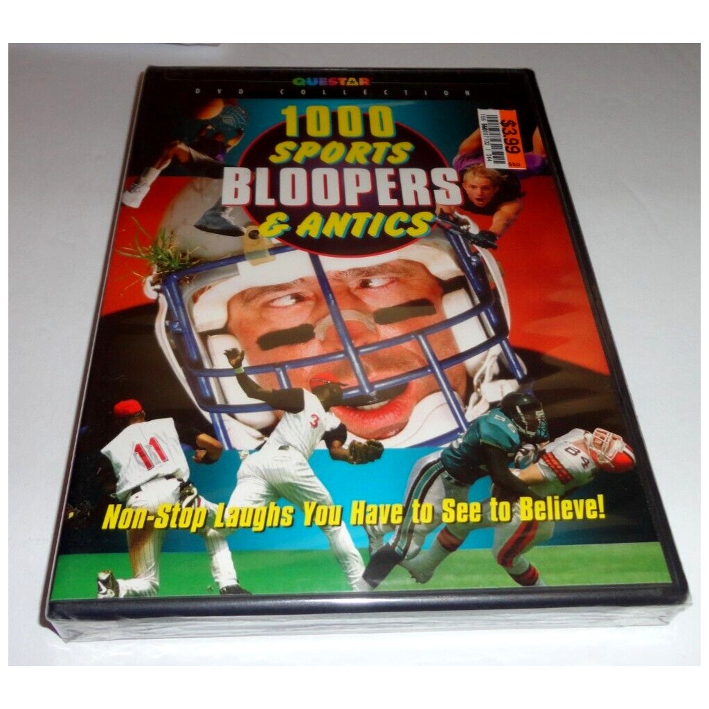 1000 Sports Bloopers & Antics DVD
