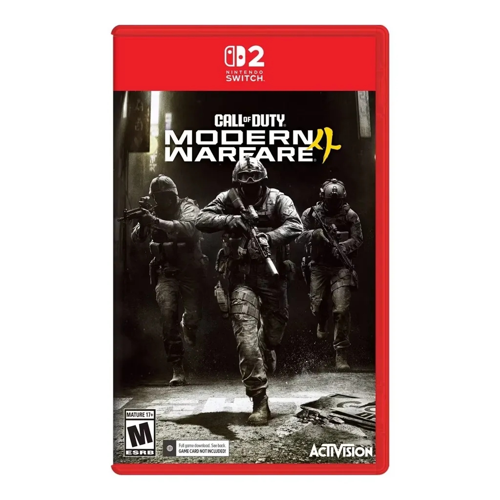 SWITCH2-CALL OF DUTY MODERN WARFARE 4 (CODE IN BOX)