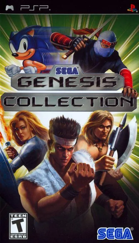 PSPU-SEGA GENESIS COLLECTION - Complete in Box (CIB)