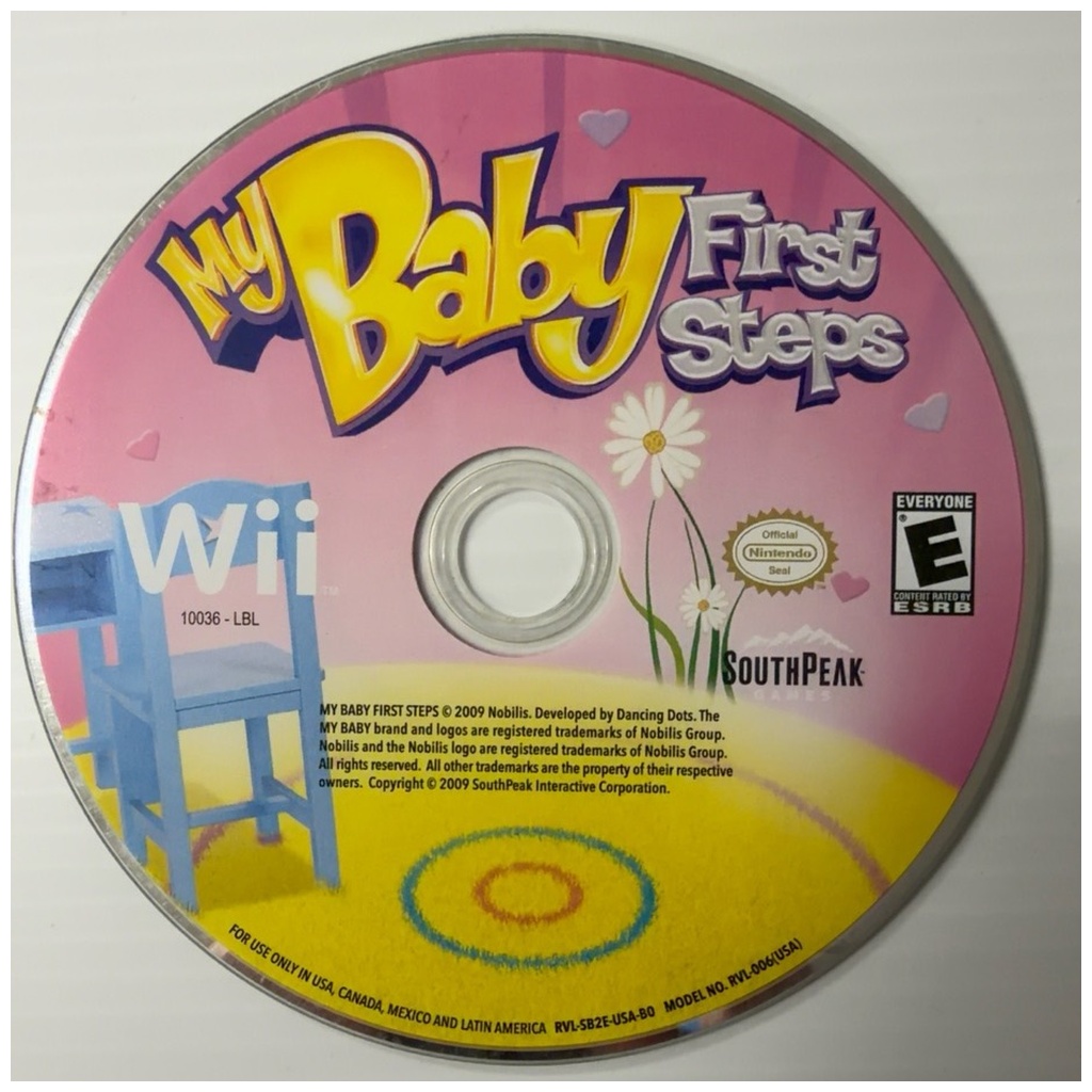 WIIUSED-My Baby First Steps (DISC ONLY)