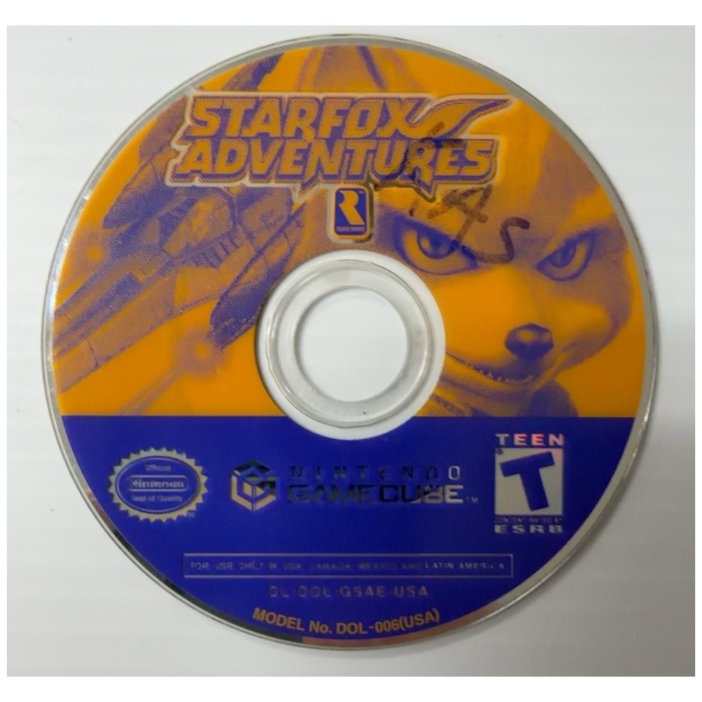 GCU-Star Fox Adventures (DISC ONLY)