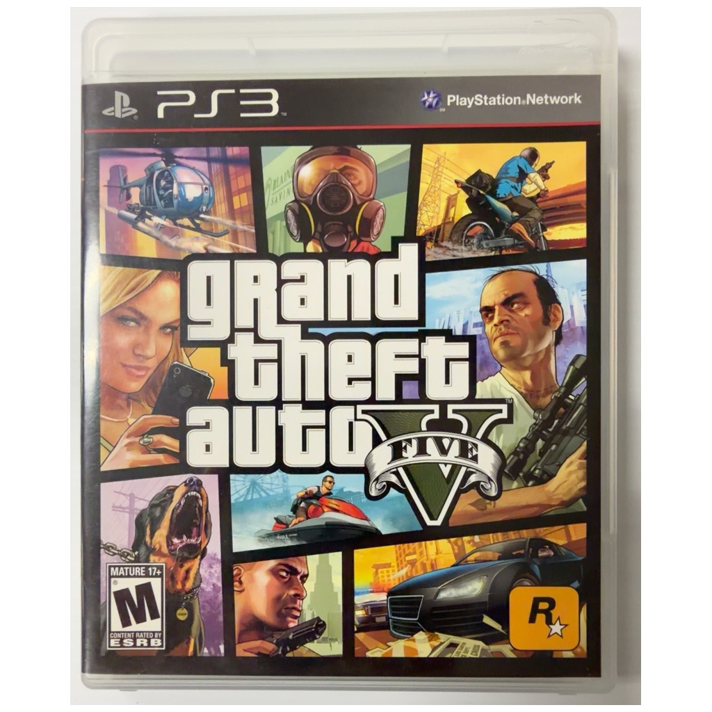PS3U-Grand Theft Auto V [Not For Resale] (CIB)