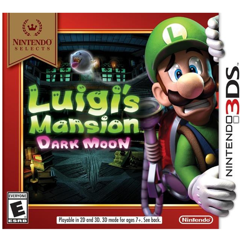 3DSU-Luigi's Mansion: Dark Moon [Nintendo Selects] (CIB)