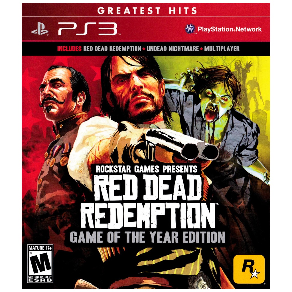 PS3-Red Dead Redemption [Game of the Year] (NEW IN BOX)