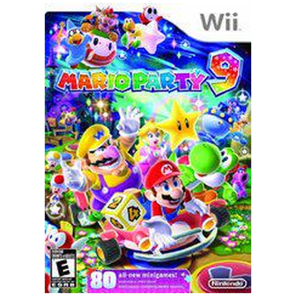 WIIUSED-Mario Party 9 (NO MANUAL)