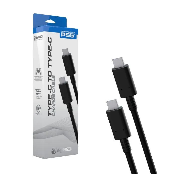 USB-Type C to C Charge Cable for PS5
