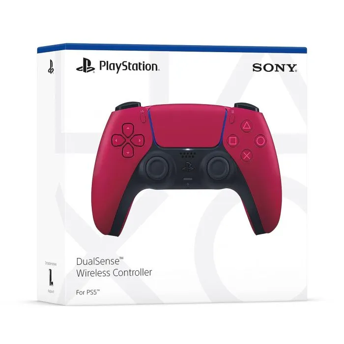 PS5-DualSense Wireless Controller - Cosmic Red