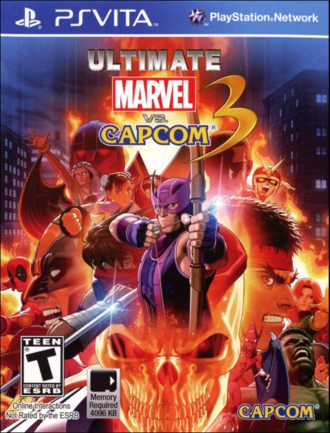 PSVU-ULTIMATE MARVEL VS CAPCOM 3 (CHIP ONLY)