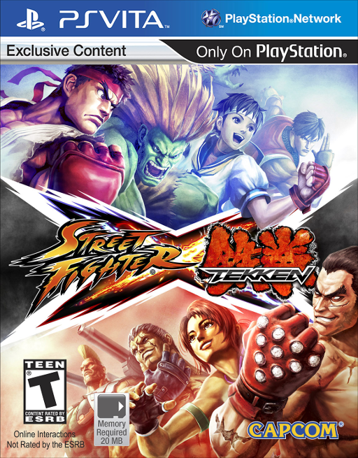 PSVU-STREET FIGHTER X TEKKEN (CHIP ONLY)