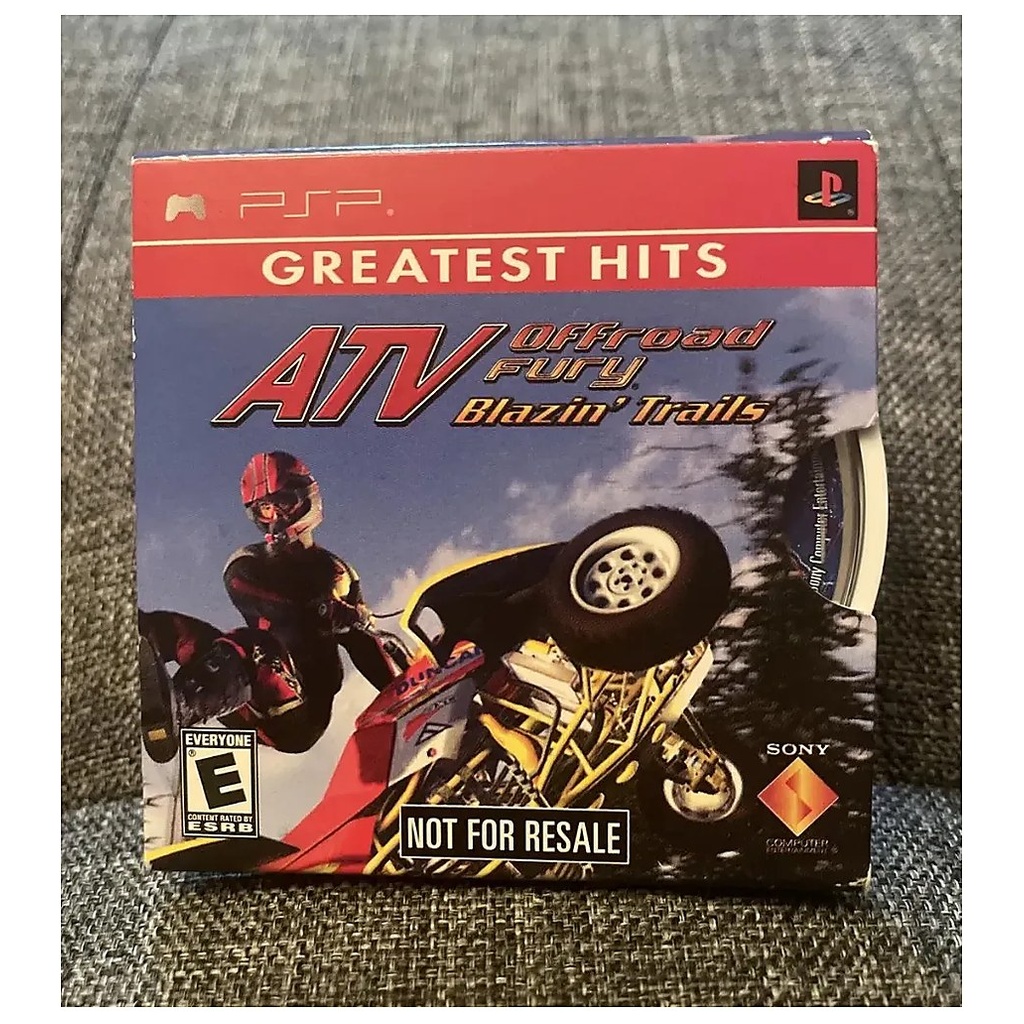 [210000019856] PSPU-ATV OFFROAD FURY BLAZIN TRAILS (Greatest Hits) Not for Resale Version