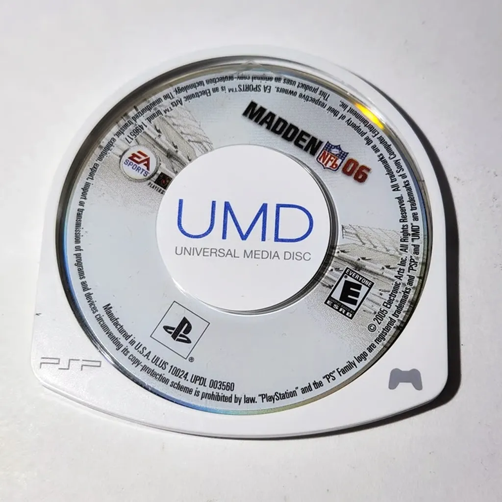 [210000038209] PSPU-MADDEN NFL 06 (DISC ONLY)