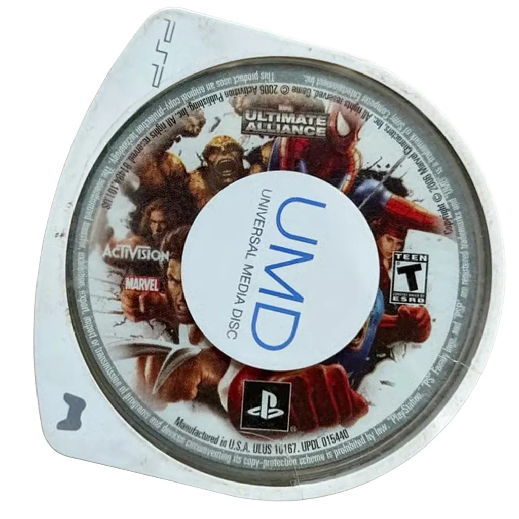 PSPU-MARVEL TRADING CARD GAME (DISC ONLY)