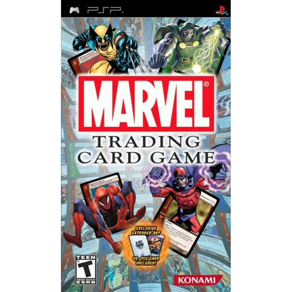PSPU-MARVEL TRADING CARD GAME (DISC ONLY)