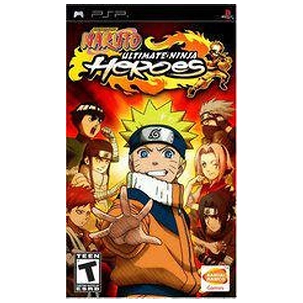 [210000038215] PSPU-NARUTO ULTIMATE NINJA HEROES (DISC ONLY)