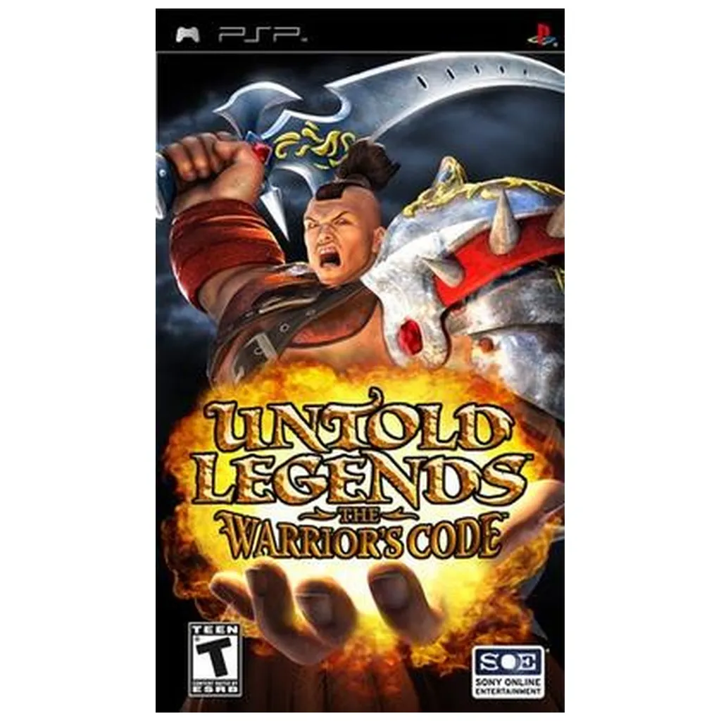 PSPU-UNTOLD LEGENDS THE WARRIOR'S CODE (DISC ONLY)