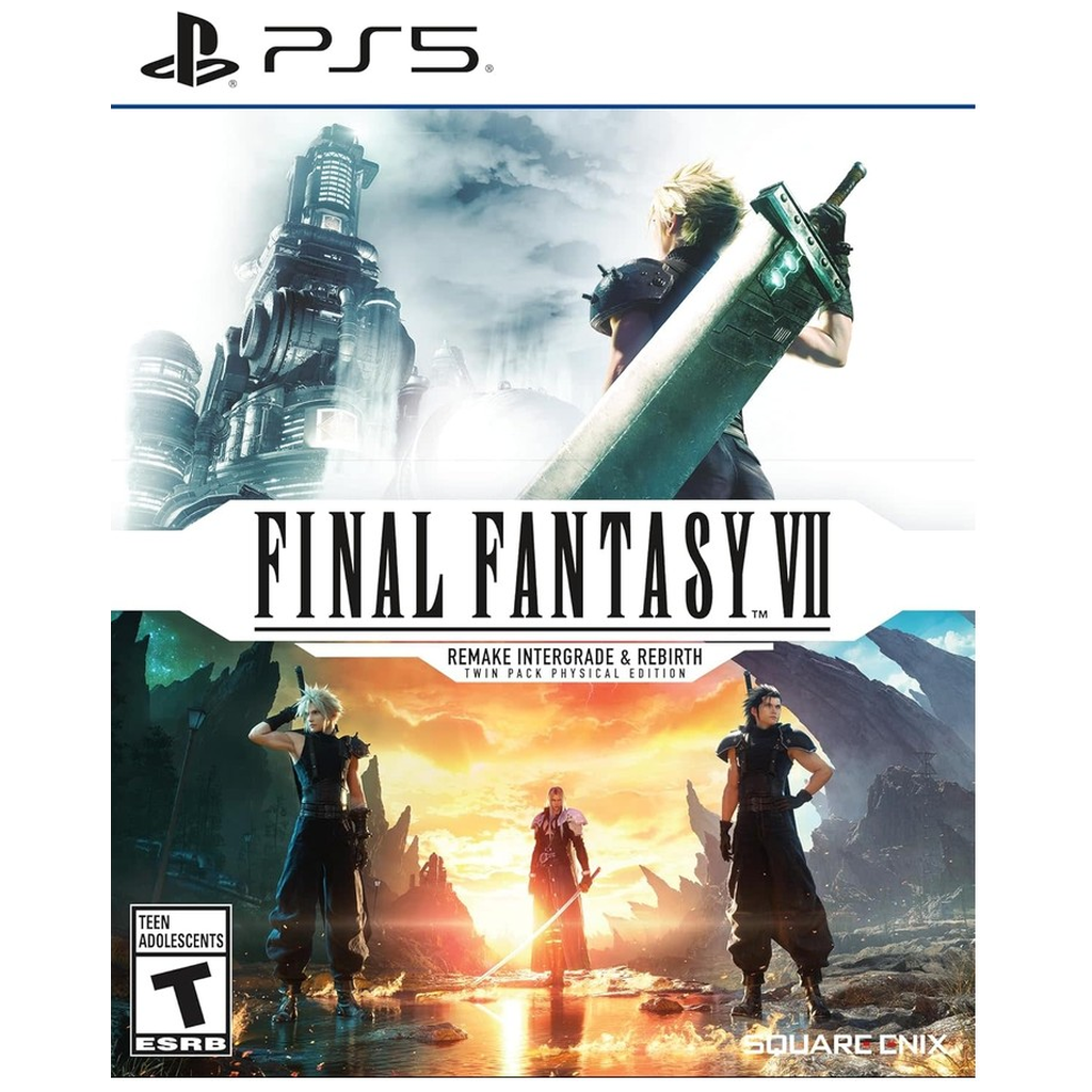 PS5-FINAL FANTASY VII REMAKE INTERGRADE & REBIRTH TWIN PACK
