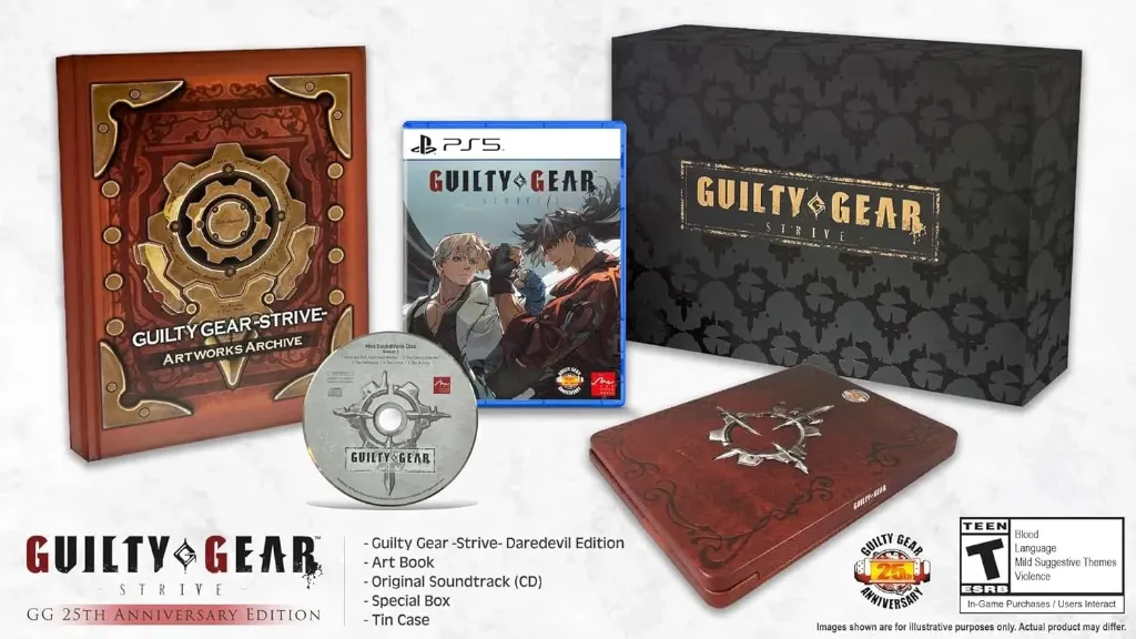 [210000036913] PS5-GUILTY GEAR STRIVE 25TH ANNIVERSARY EDITION