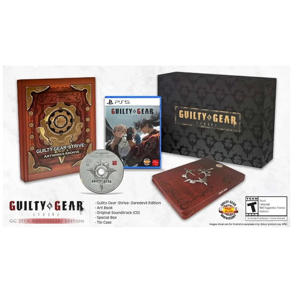 PS5-GUILTY GEAR STRIVE 25TH ANNIVERSARY EDITION