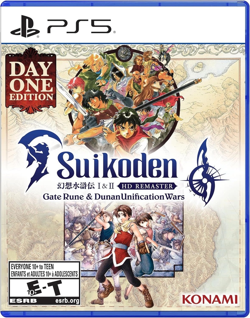 PS5-SUIKODEN I & II HD REMASTERED