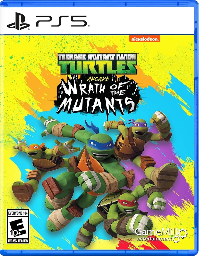 PS5-TMNT WRATH OF THE MUTANTS