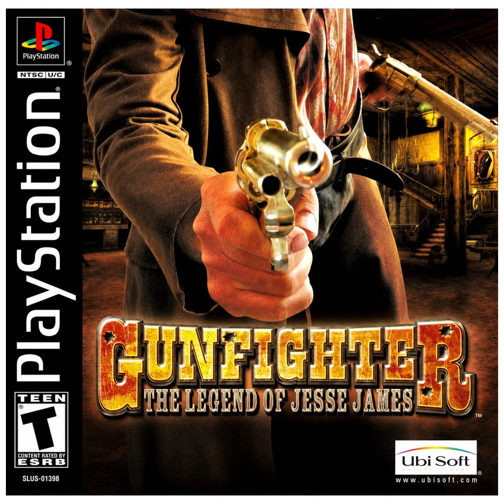 PS1-GUNFIGHTER THE LEGEND OF JESSE JAMES