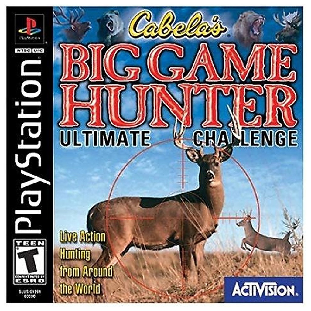 PS1U-BIG GAME HUNTER ULTIMATE CHALLENGE
