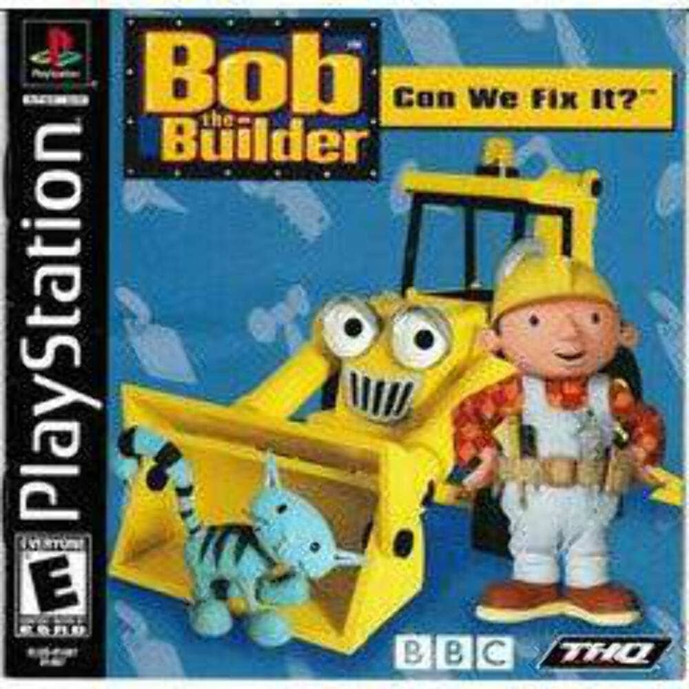 PS1U-BOB THE BUILDER CAN WE FIX IT?
