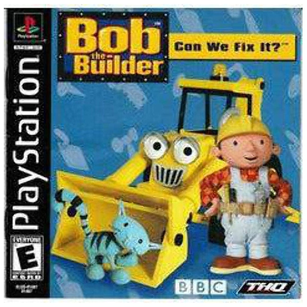 PS1U-BOB THE BUILDER CAN WE FIX IT?