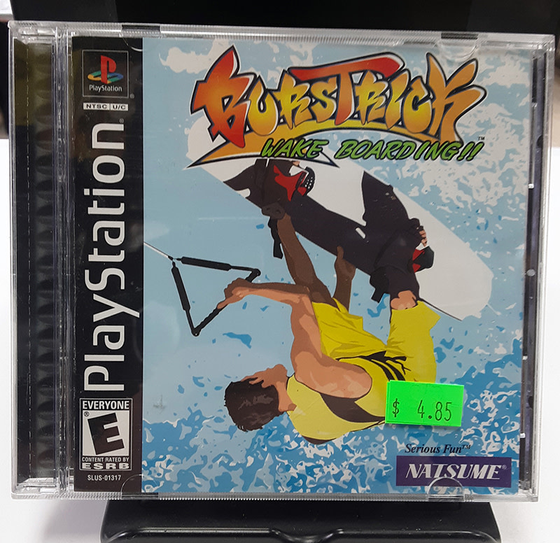 PS1U-BURSTRICK WAKE BOARDING!!
