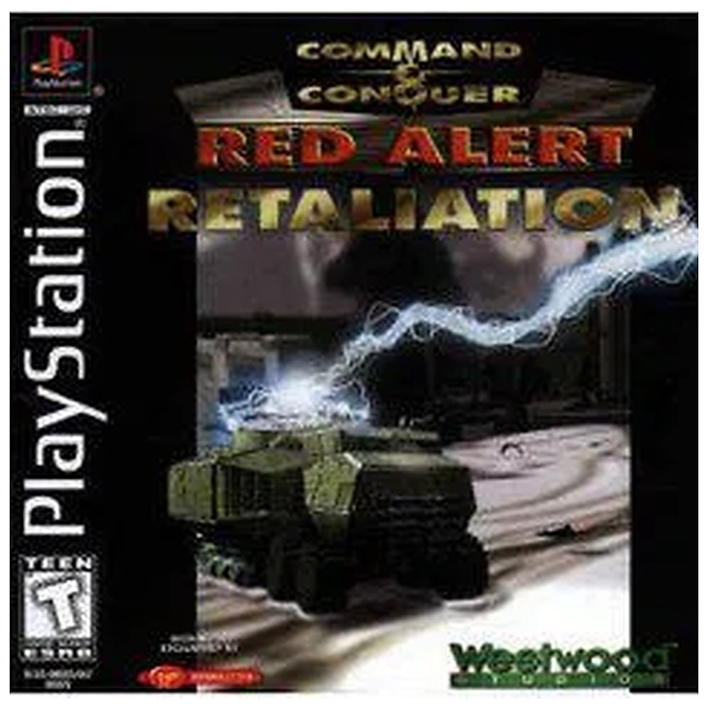 PS1U-COMMAND & CONQUER RED ALERT RETALIATION