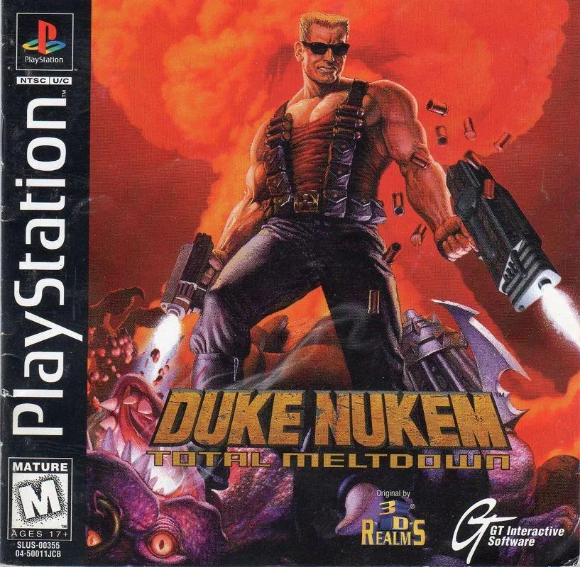 PS1U-DUKE NUKEM TOTAL MELTDOWN (Not Original Case)