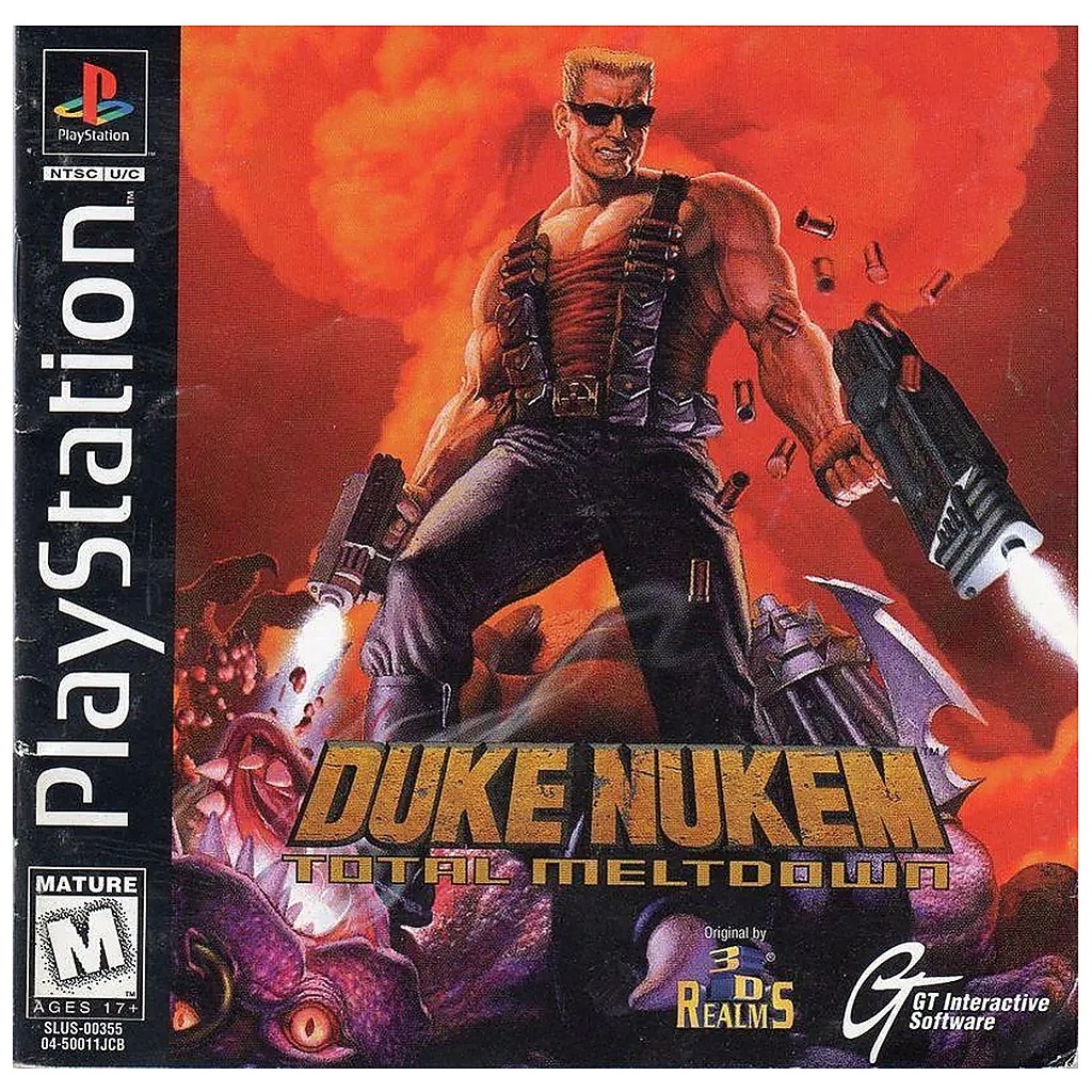 PS1U-DUKE NUKEM TOTAL MELTDOWN (Not Original Case)