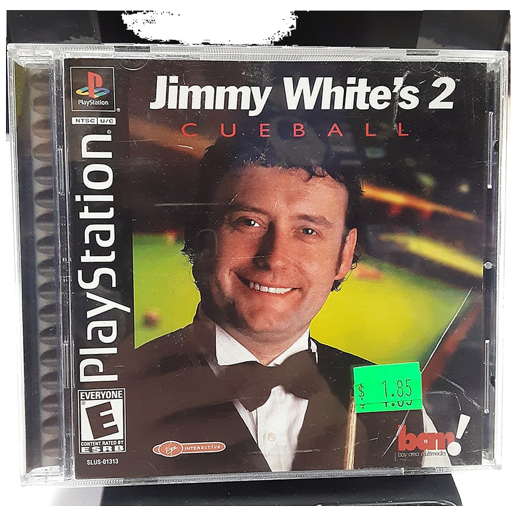 PS1U-JIMMY WHITE'S 2: CUEBALL