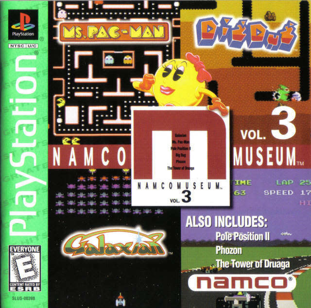 PS1U-NAMCO MUSEUM VOLUME 3