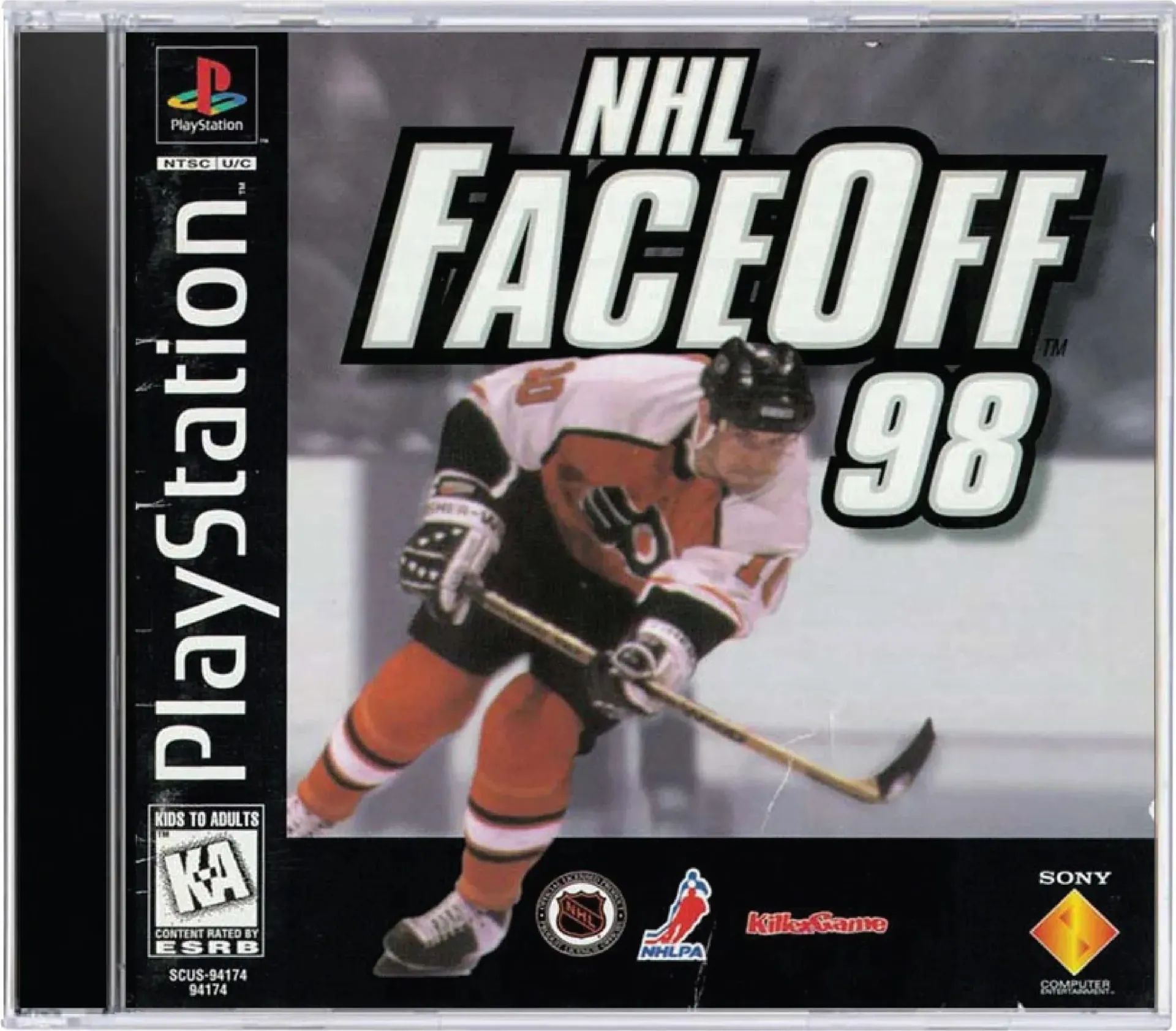 PS1U-NHL FACEOFF 98