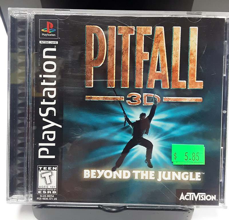 PS1U-PITFALL 3D: BEYOND THE JUNGLE