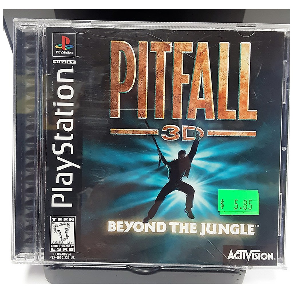 PS1U-PITFALL 3D: BEYOND THE JUNGLE