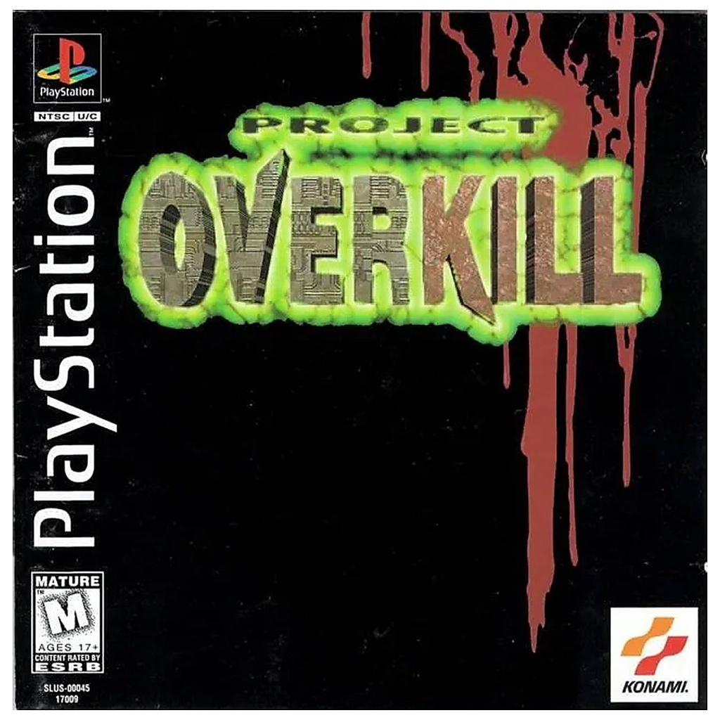 PS1U-PROJECT OVERKILL (NO MANUAL)