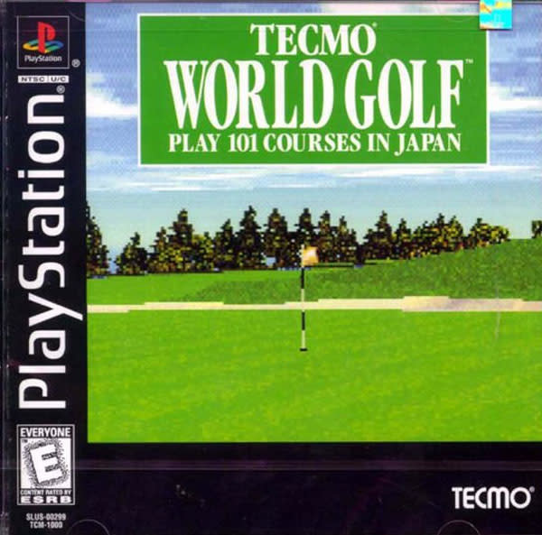 PS1U-TECMO WORLD GOLF