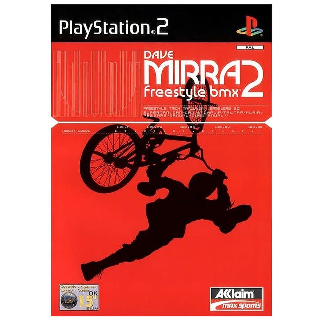 PS2U-DAVE MIRRA BMX 2