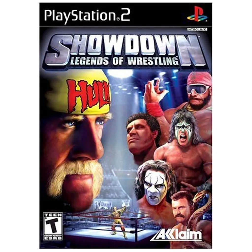 PS2U-SHOWDOWN LEGENDS OF WRESTLING