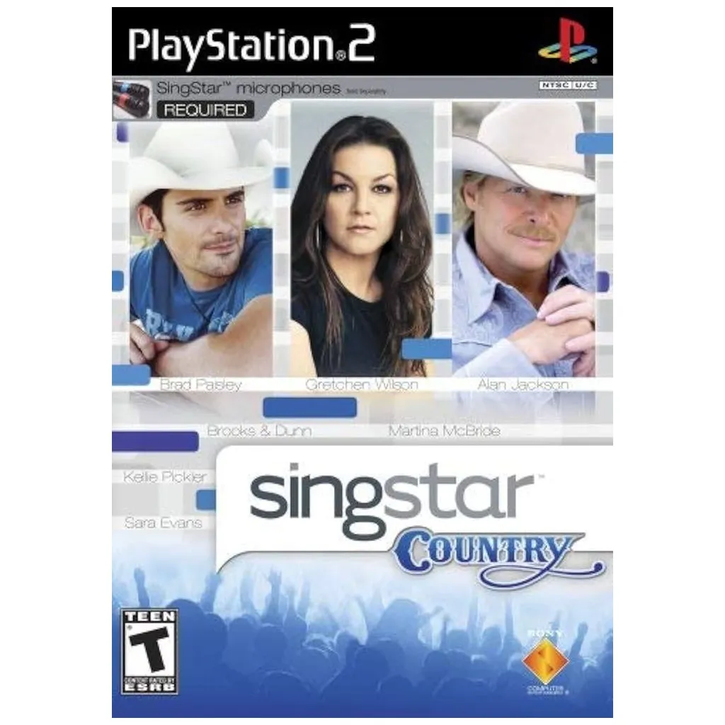 PS2U-SINGSTAR COUNTRY