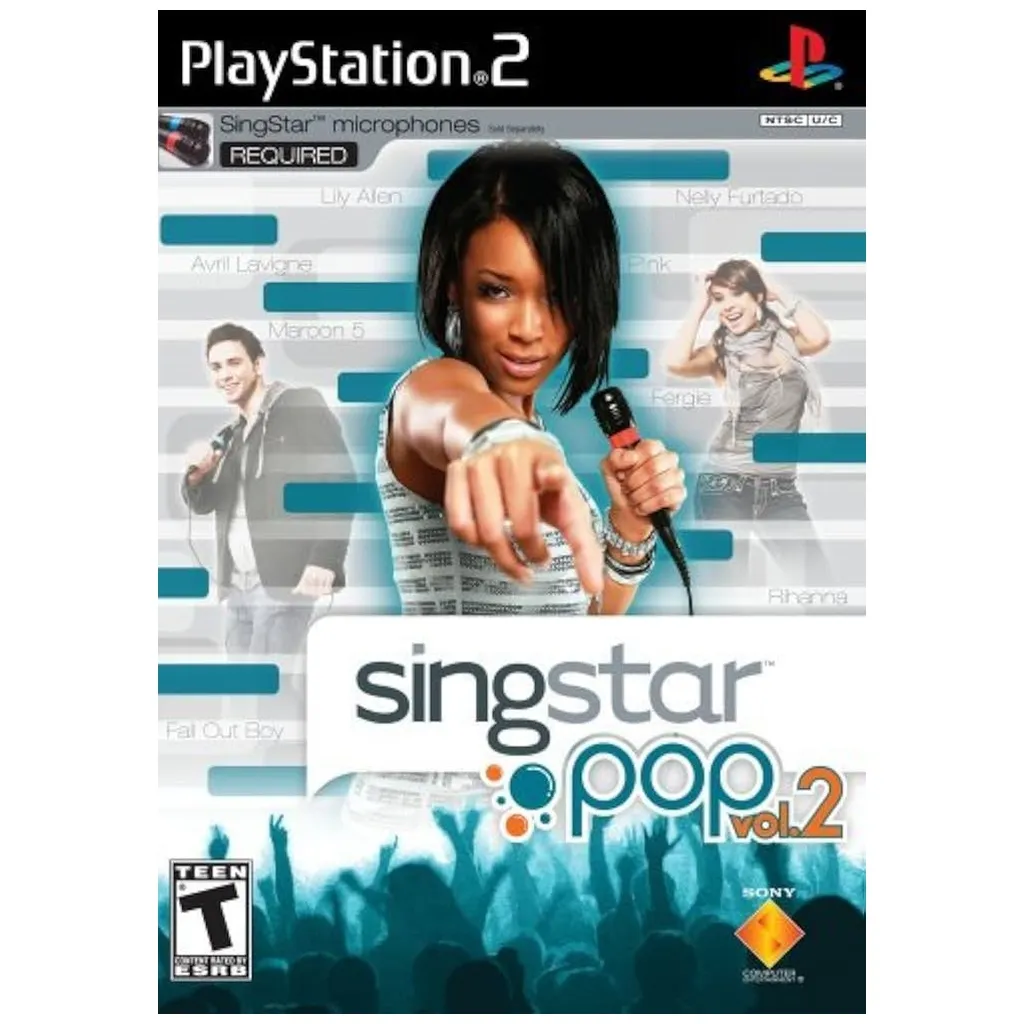 PS2U-SINGSTAR POP VOL 2