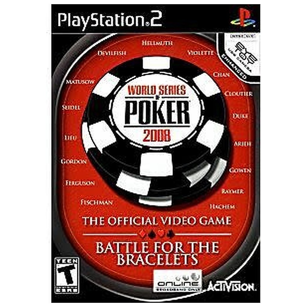 PS2U-WORLD SERIES OF POKER 2008