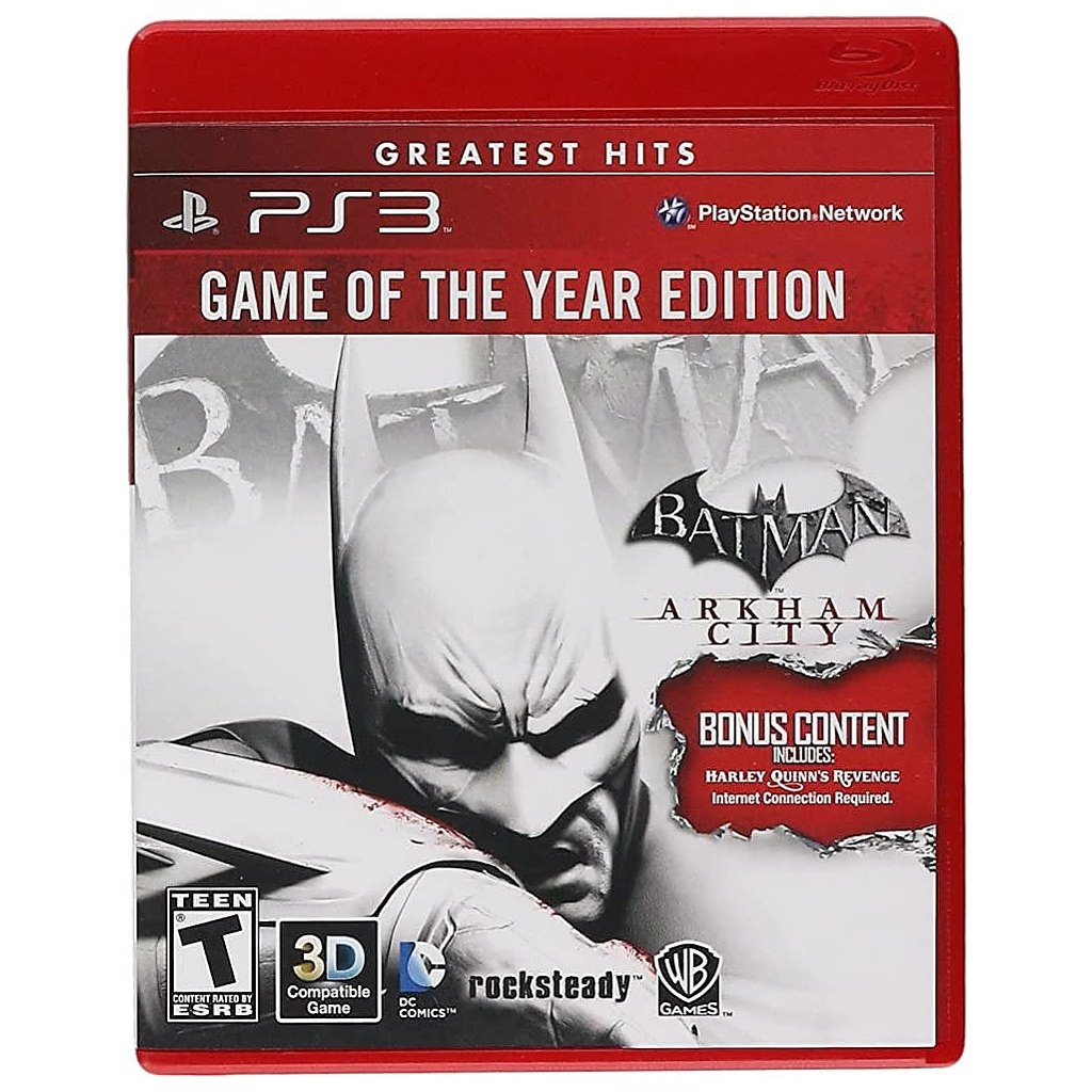 PS3-BATMAN:ARKHAM CITY GOTY
