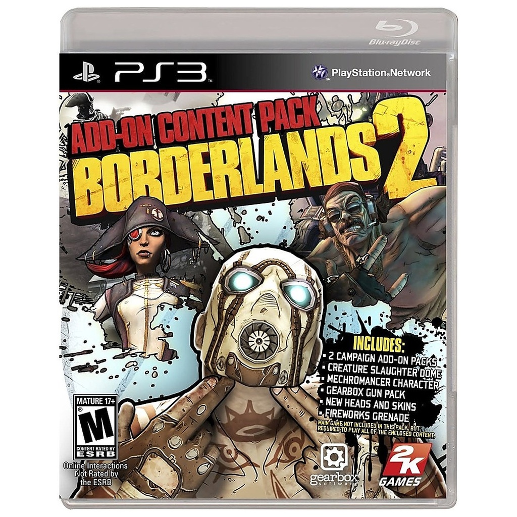 PS3-BORDERLANDS 2 (ADD-ON CONTENT PACK)